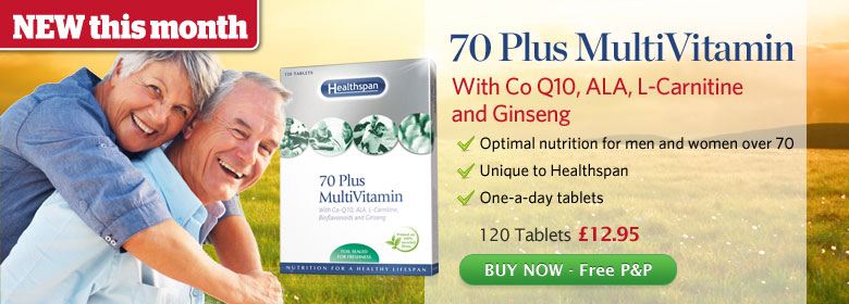 NEW 70 Plus MultiVitamin