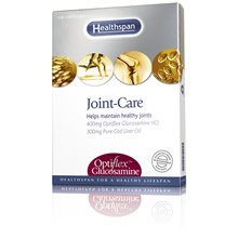 Joint-Care Capsules - 400mg Optiflex® Glucosamine HCl + 300mg Pure Cod Liver Oil