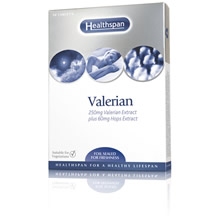 Valerian - 250mg Valerian Extract plus 60mg Hops Extract