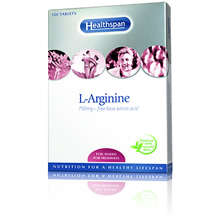 L-Arginine 750mg - free base amino acid
