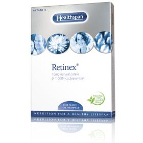 Retinex - 10mg natural Lutein providing 440mcg Zeaxanthin