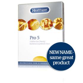 Probiotic - 5 billion live 'friendly' bacteria in a prebiotic base